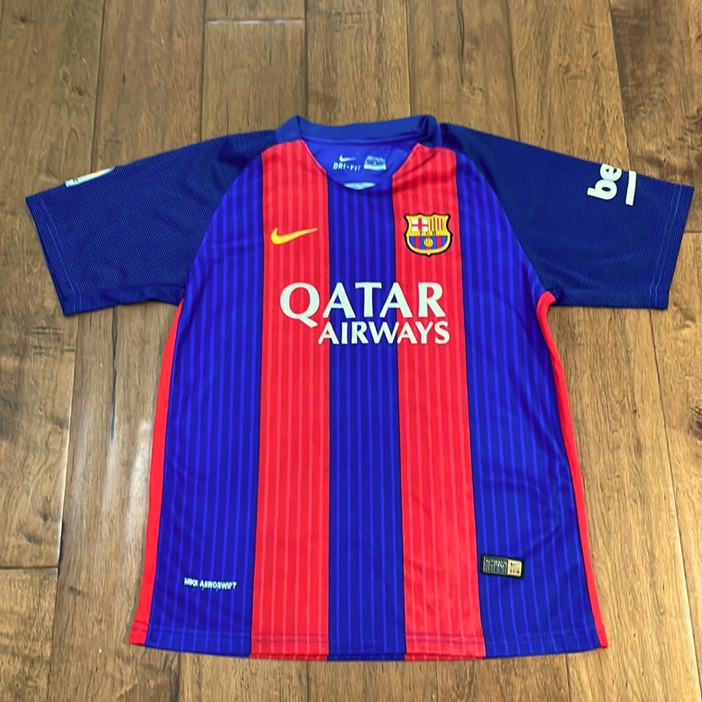 Nike Messi Dri Fit Youth Authentic Jersey